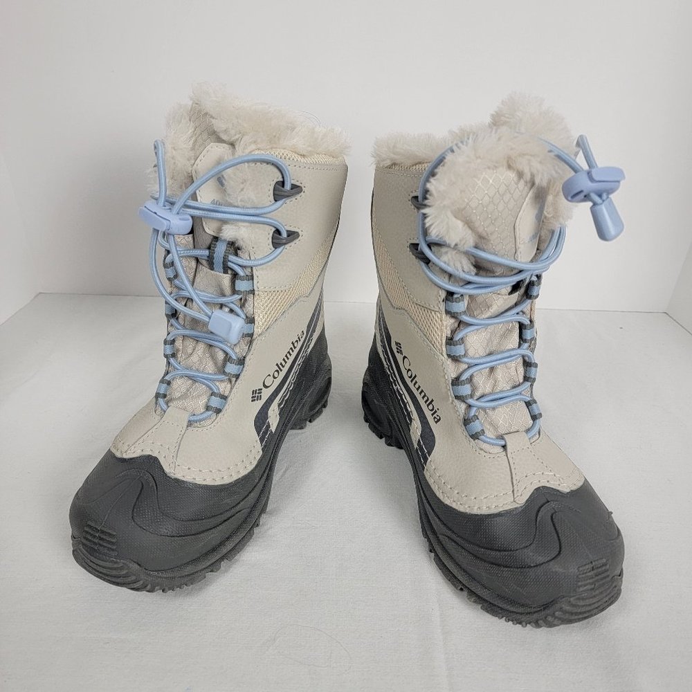 Columbia Bugaboot Plus IV Omni-Heat 400g Waterproof Winter Boots Kids Size 1